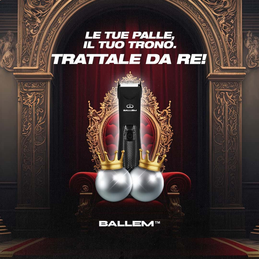 Rasoio elettrico per la depilazione intima e di tutto il corpo Ballem