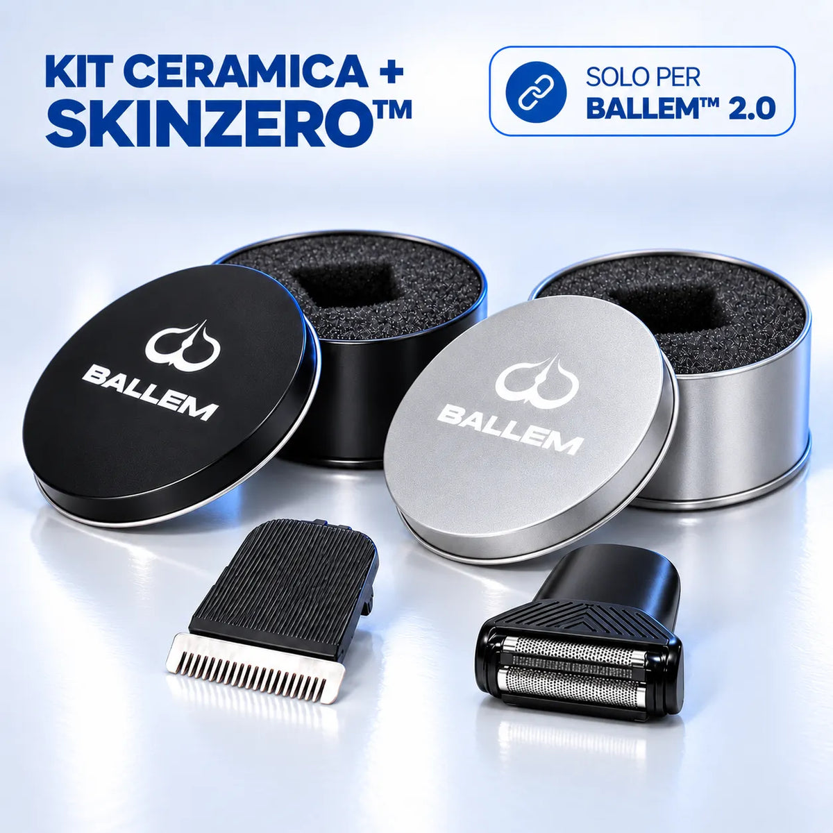 Kit lama ceramica + SKINZERO™ per BALLEM™ 2.0