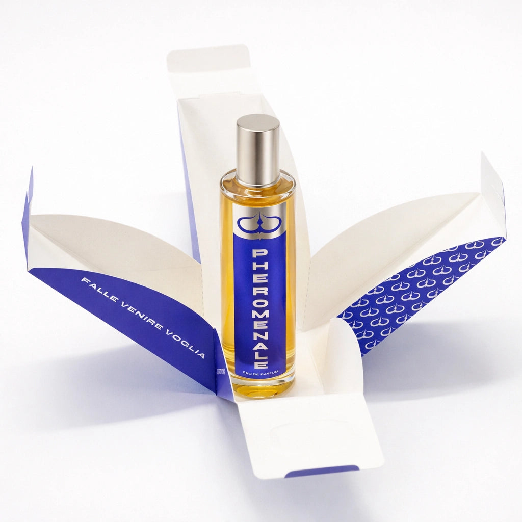 Con Pheromenale, il profumo Ballem, attrai e seduci senza sforzo. Un profumo di nicchia che ti avvolge con eleganza e lascia una scia irresistibile, perfetto per ogni occasione speciale.