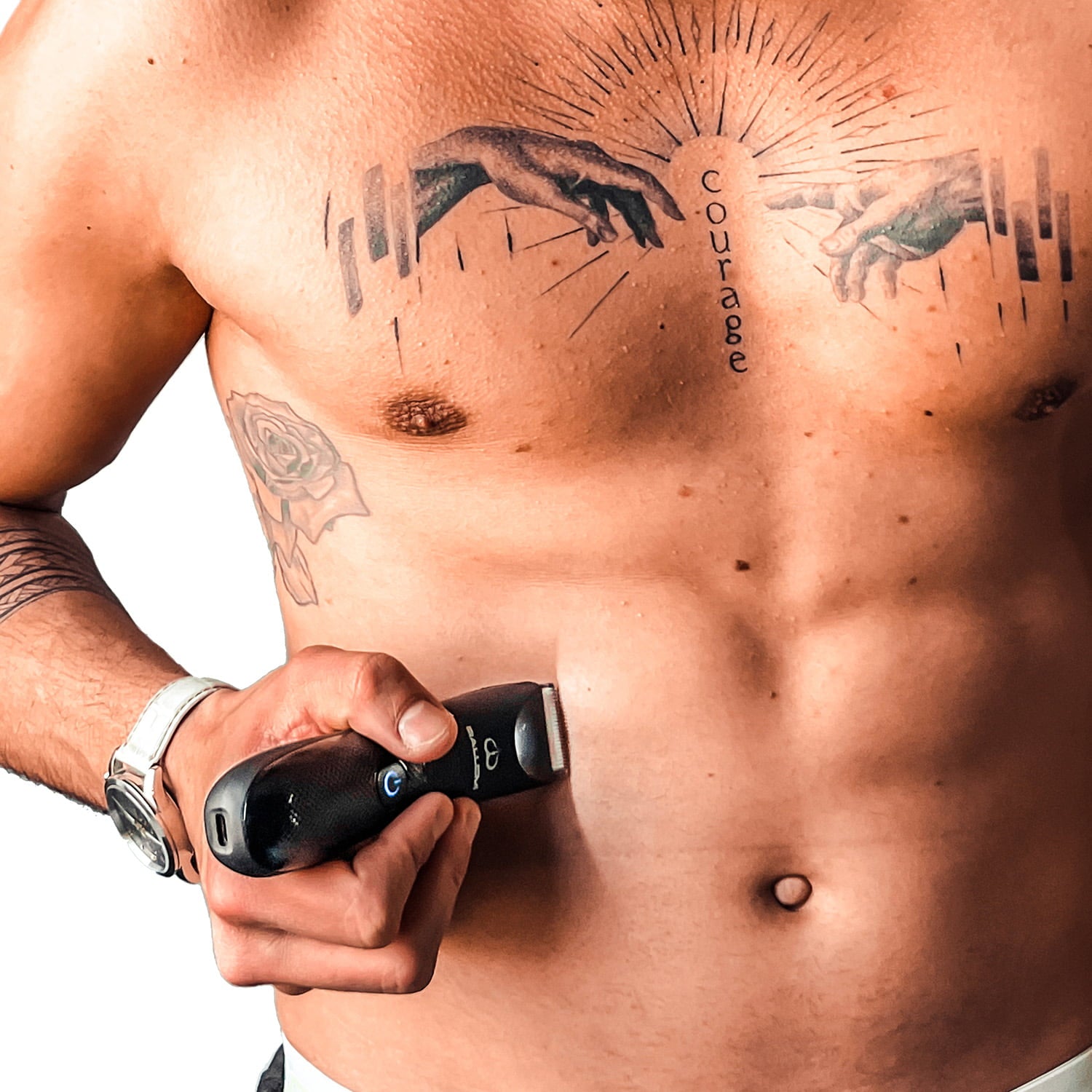 Ballem è il Rasoio perfetto su uomo e donna per radere tutto il corpo in completa sicurezza. Dotato di lame in ceramica di altissima qualità